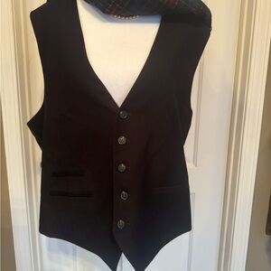Classic Black Vest